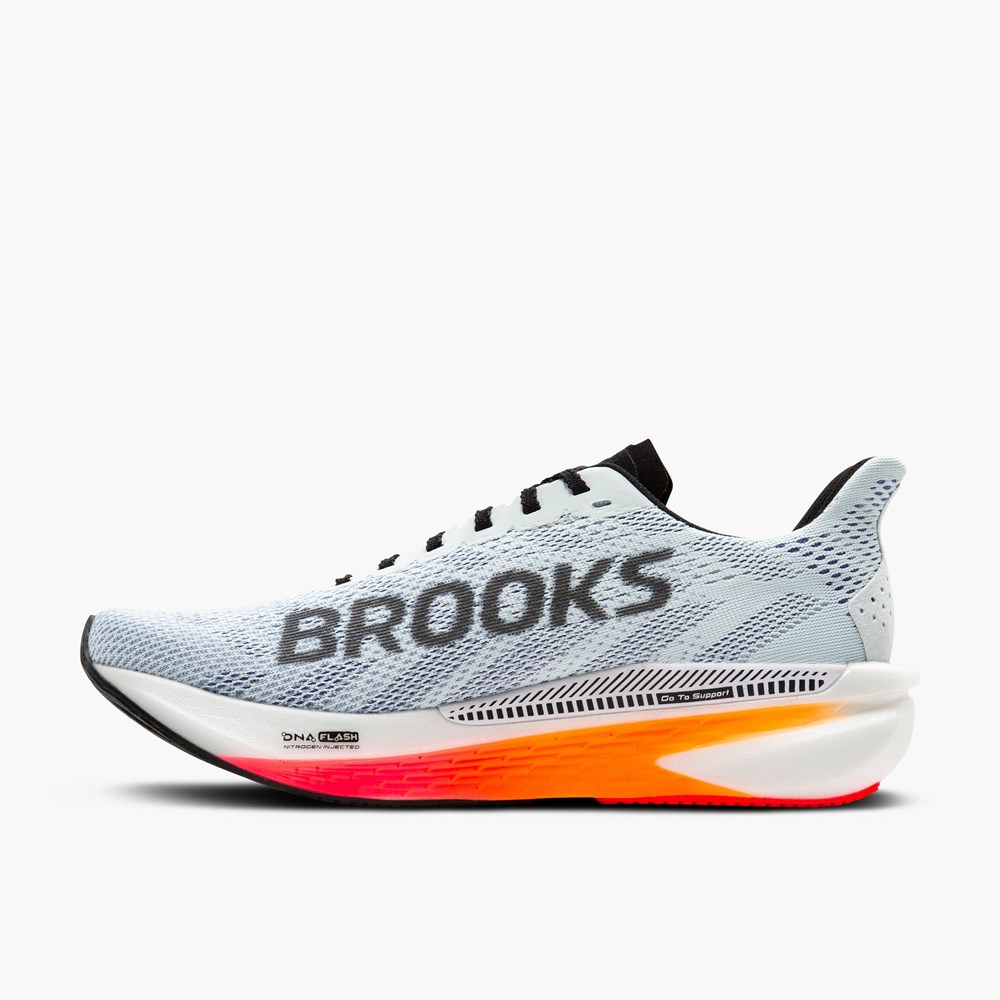 Chaussures Running Route Brooks Hyperion GTS 2 Corail Noir Femme | RQF-4237853